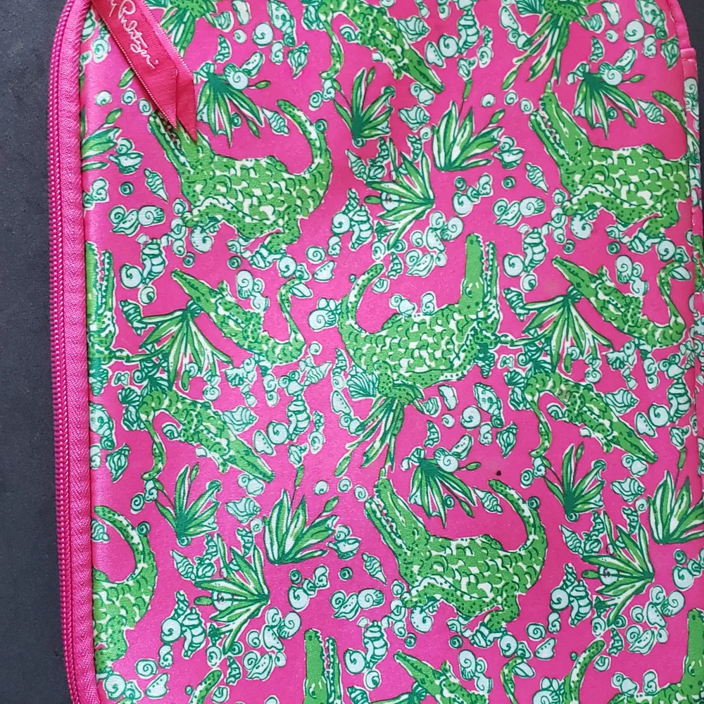 Lilly Pulitzer Pink and Green Tablet Sleeve